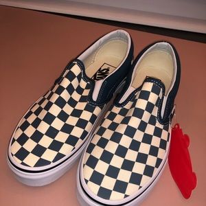 Classic slip on checkerboard vans